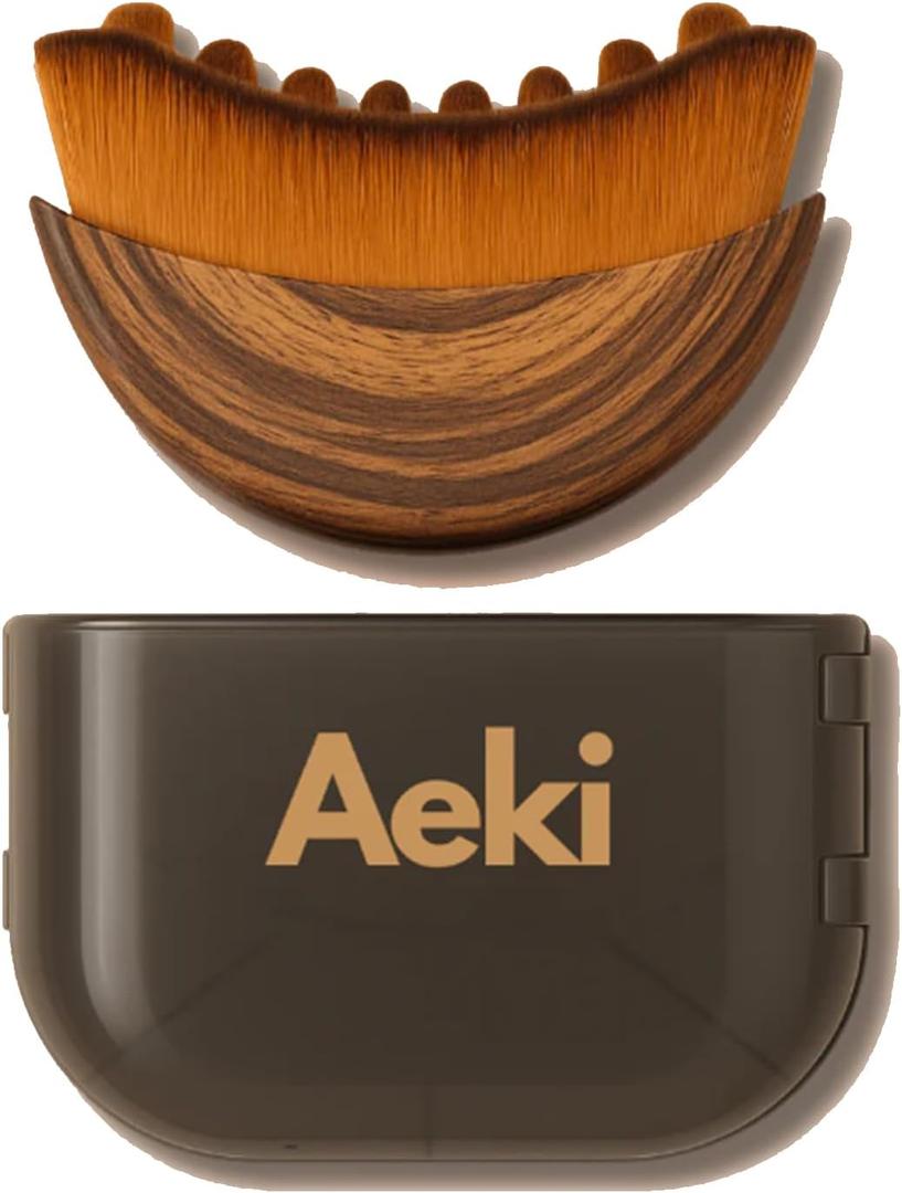 Lymphatic Contour Face Brush, Lifting and Firming, Improves Skin Glow & Absorption, Ergonomically Designed to Fit The Skin Precisely and Relieve Fatigue (1Pc)