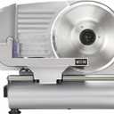 Weston Electric Meat Cutting Machine, Deli & Food Slicer, Adjustable Slice Thickness, Non-Slip Suction Feet, Removable 9 Stainless Steel Blade, Easy to Clean, Size: Removable 9" Stainless Steel Blade