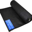 60% Shade Cloth Roll 6ft x 100ft - HDPE Sun Shade Fabric Roll, UV Block Cuttable Shade Mesh for Garden, Greenhouse, Patio, Pergola - Black Outdoor Sunblock Shade Netting