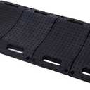Homeon Wheels Tire Saver Ramps Rubber Material Anti-Slip Pad Design,Car Tire Wheel Ramps for Flat Spot and Flat Tire Prevention, Tire Savers for Storage with Carrying Bag, Easy to Store 4 Pack (Black)