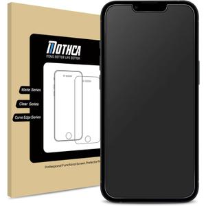 Mothca Matte Tempered Glass Screen Protector for iPhone 13 mini, Anti-Glare, 9H Hardness, Smooth Touch, Easy Install, Bubble Free