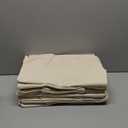 NPBAG 50 Pack 15'' X 16'' Natural Cotton Tote Bags, Lightweight Blank Bulk Cloth bags with 1pc of PTFE Teflon Sheet (Medium)