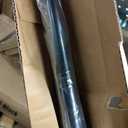 Ivilon Drapery Window Curtain Rod - End Cap Style Design 1 Inch Pole. 72 to 144 Inch Color Black