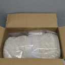 28 Inch Christmas Tree Collar Khaki Plush Faux Fur with Crossed Diamond Pattern, Soft Boho Xmas Tree Ring Tree Skirt for Christmas Artificial Trees Holiday Party Home Decor