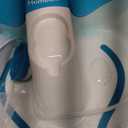 Homedics Bubble Mate Foot Spa, Toe Touch Controlled Foot Bath with Invigorating Bubbles and Splash Proof, Raised Massage nodes and Removable Pumice Stone