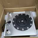 Universal 2.5 Gallon 10L Fuel Cell Tank with Cap and Level Sender Polished Aluminum Silver