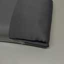 Simplebrand Ava Grey Blackout Curtains for Bedroom 63 Inch Length 2 Panels Set, Solid Thermal Insulated Energy Saving Rod Pocket Window Treatment Curtains Blackout Drapes, W40 x L63 Inch, Grey