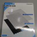 HEPA Cabin Air Filter with Activated Carbon Bean,Tested 99.95% Filtration, Zero deformation,CF12157 for Camry,Corolla,Avalon,Prius, Highlander,Sienna,Venza;Lexus NX,ES,TX;Mazda CX9
