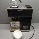 BUNN 33200.0015 VPR-2GD 12-Cup Pourover Commercial Coffee Brewer with Upper and Lower Warmers and Two Glass Decanters, Black, Stainless, Standard