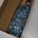 8Pcs Babys Breath Artificial Flowers Silk,Real Touch Peacock Blue Bouquets Flowers for Vase Home Office Wedding Spring Winter Indoor Outdoor Centerpiece Table Decorations