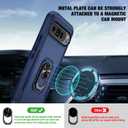 for Google Pixel 9 Pro XL Case [15 FT Military Grade Drop Protection] with Screen Protector & Lens Protector Heavy-Duty Shockproof Kickstand Case for Pixel 9 Pro XL (Blue)