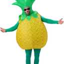 Spooktacular Creations Adults Halloween Inflatable Costumes, Pineapple Blow Up Costumes, Funny Inflatable Pineapple Suit for Halloween Costume Cosplay Fruit Themed Parties