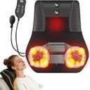 Back and Neck Massager with Heat, Deep Tissue Shiatsu Massage Pillow | 3D Kneading Massage, 20 Massage Heads for Neck, Shoulders, Back, Waist and Legs, Ideal Gift for Men Women, Home or Office Use
