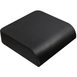 YOUFI Large Seat Cushion, 4 Inch Thick Memory Foam PU Leather Cushion for Sciatica, Hip, Low Back Pain Relief, Supportive Butt Pillow for Office Chair, Wheelchair