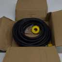 Blackstone 24FT Propane Hose - Rv Adapter Extension for 17" & 22" Griddles, Quick Connect for Camp Chef Stove & Portable Fire Pit Black