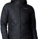 Columbia Women's Heavenly Hooded Jacket (X-Large, Black)