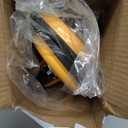 SOLUDE 2 Pack Glass Suction Cup,Aluminium Heavy Duty Vacuum Lifter for Moving Glass/Window/Tiles/Mirror/Granite,Double Gripper Sucker Plate,Yellow