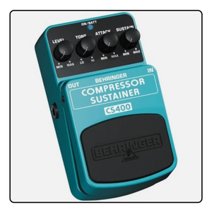 Behringer Compressor/Sustainer CS400 Effects Pedal #000-60500-00010