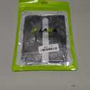 LAMA 2 Pack Waterproof Rain Cover for Backpack, Reflective Rainproof Protector for Anti-Dust and Anti-Theft, Medium Size (for 30L-40L Backpack), 2 Pcs Black