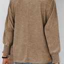 Dokotoo Womens Tops Long Sleeve Tops Shirts 2025 Spring Trendy Business Work Loose Basic T-Shirts (Small)