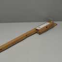 Ivilon Drapery Window Curtain Rod - End Cap Style Design 1 Inch Pole. 28 to 48 Inch Color Satin Nickel