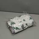 Unnivoll Baby Sleep Sack 6-12 Months 1.0 Tog Baby Wearable Blanket 100% Cotton Sleeping Sack with 2-Way Zipper for Infant Newborn Gray White Dinosaur (Medium)