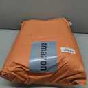 Seat Cushion for Tailbone Pain Relief, Extra Thick & Ventilated Office Chair Cushion with Non-Slip Cover, Memory Foam Booster Support for Desk, Car, Wheelchair (Black)