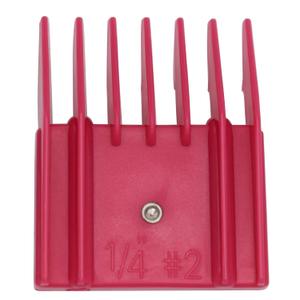 Professional A5 Style Animal Hair Clipper Attachment Guard Guide Cutting Combs 76926-900, Compatible with Oster Classic 76 A5 Andis AG BG Wahl KM Pet Groomers (Magenta, #2-1/4")