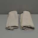 MIULEE Decorative Linen Check Throw Pillow Covers Neutral Farmhouse Vintage Pillow Covers 20x20 Set of 2 Boho Modern Home Decor for Sofa Couch Bedroom Cushion Natural Beige