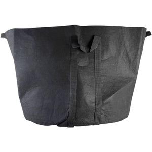 HTG Supply Phat Sacks Indoor/Outdoor 25-Gallon Black Fabric Grow Pot