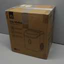 Nugget Ice Maker Countertop, Silonn Chewable Pellet Ice Machine with Self-Cleanin Function, 33lbs/24H Portable Ice Makers for Home Kitchen Officce, Black