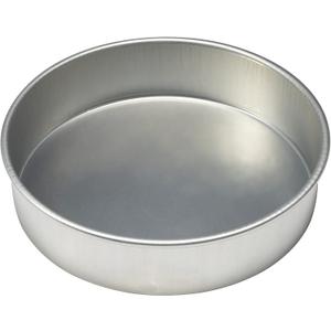 DecoPac 12 Inch 16 Gauge Aluminum Round Cake Pan, 12" W x 3" H, Made From Premium, Hardened Aluminium Alloy For Superior Durability, Uniform Wall Thickness for Even Rising