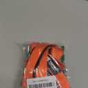 TSPRO Tactical Hands Free Dog Leash, Heavy Duty Adjustable with Padded Handle & Metal Safety Clasp for Walking Running Hiking Training, Medium & Large Dogs (Orange 25)