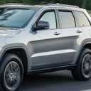 Nilight in Channel Rain Guards for Jeep Grand Cherokee L (3-Row Model Only) 2021-2025 Side Window Deflectors Vent Visors, Smoke Tint, Car Window Shade for Rain/Snow, Reduce Wind Noise, 4PCS