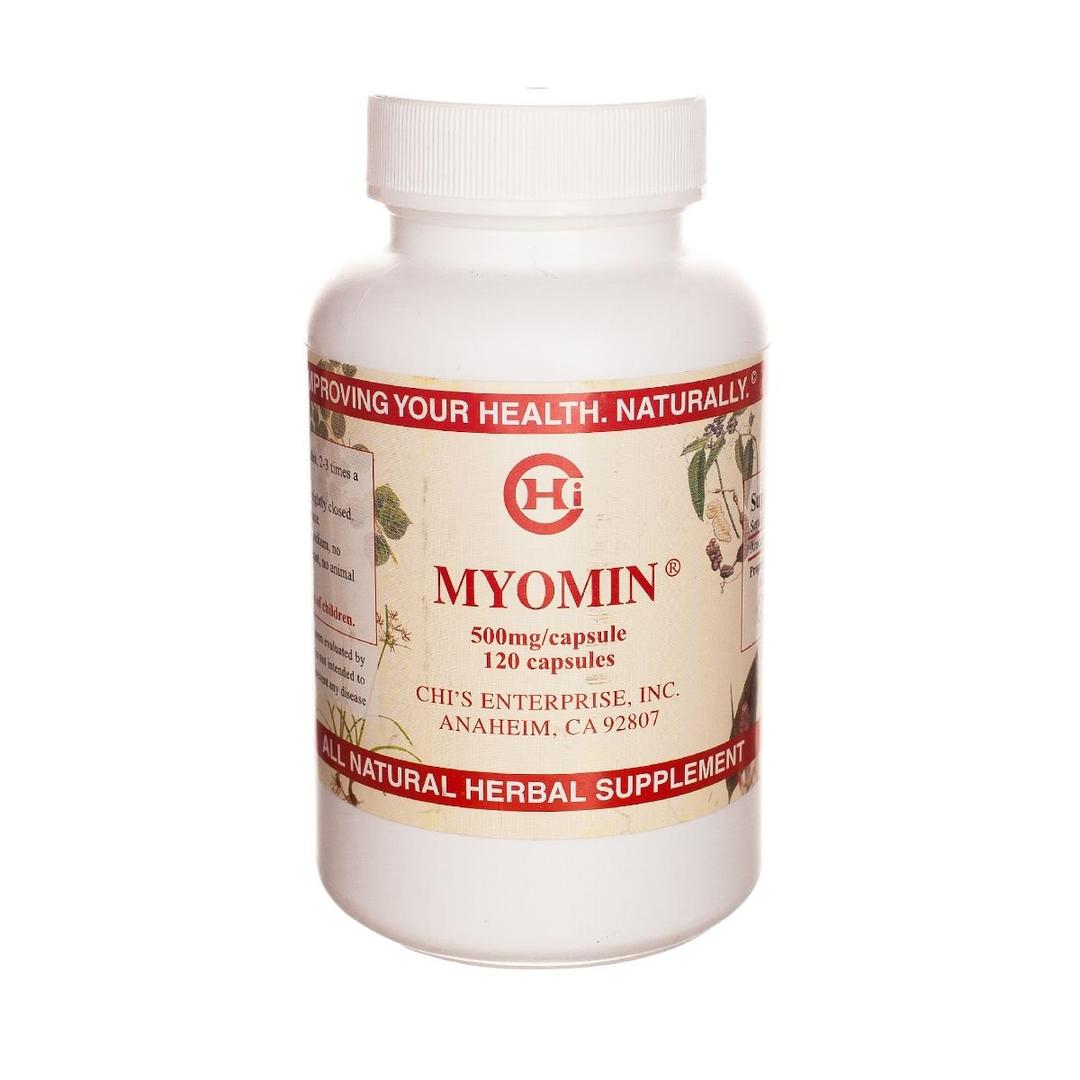 Chi's Enterprise 120 Piece Myomin Promotes Healthy Hormone Levels 500mg Capsules