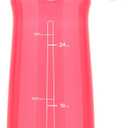 Pogo BPA-Free Tritan Plastic Water Bottle with Chug Lid, 32 Oz, Pink.