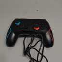 Matbip Wireless Controller for Switch/Switch Lite/Switch OLED/Switch 2, Wireless controller with 2 back buttons, 3-level TURBO adjustable(blue&red)