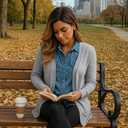 Tralilbee Women's Cardigans with Pockets Long Sleeve Casual Open Front Cardigan Sweaters for Women S-XL (Gray, M)