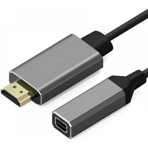Elecbee HDMI to Mini for Display Port Converter Adapter Cable 4K X 2K HDMI Male to Female Video Cable