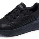 Skechers Women's Work Relaxed Fit Max Cusioning Elite Sr Outsole (9 Wide, Black)