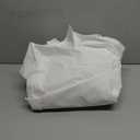 ALYVIA SPRING Extra Long Fabric Shower Curtain Liner Waterproof - 72" x 84", Soft & Lightweight XL Shower Curtain with Magnets, Machine Washable - 72x84, White