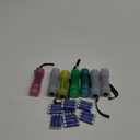 KunHe 7 Pack Glow in Dark Flashlights Mini 9-LED Flashlight for Kids Party Bulk Flashlights with Batteries for Class Teaching，Camping,Wedding