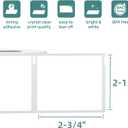 6400 Labels Compatible DYMO 30258 2-1/8"x2-3/4 Multipurpose Return Address Labels Not for Dymo 550, 5XL, LabelChoice 16 Rolls Direct Thermal Labels Replacement Used with Dymo 440 450 Twin Turbo, 4XL