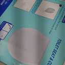 Hibbent Premium Round Toilet Seat with Cover Quiet Close, One-Click to Quick Release, Easy Installation Non-Slip Seat Bumpers, Slow Close Toilet Seat and Cover, Easy Cleaning-White Color