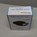 200W Car Heater, 12V Auto Part Vehicle Heater That Plugs into Cigarette Lighter, Portable Car Heaters and Defroster Windshield Defogger, Heaters for Vehicles with 360 Degree Rotary Base (Black)