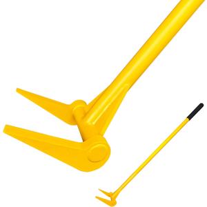 Upgrade ZOOKASEA Pallet Buster 45" with Handle, Heavy Duty Deck Board Removal Tool,Non-Slip Pry Bar Breaker for Flooring, Framing, Roofing and Construction
