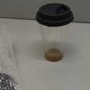 2 Pack Double Walled Insulated Coffee Mugs with Silicone Lids, 12 OZ Reusable Coffee Cups, Cappuccino, Tea, Latte, Iced Coffee Cups, Travel Mugs, Heat Resistant