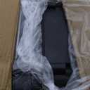 Calmootey 3-Tier Rolling Utility Cart with Drawer,Multifunctional Storage Organizer with Plastic Shelf & Metal Wheels,Storage Cart for Kitchen,Bathroom,Living Room,Office,Black