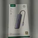 UGREEN USB C Hub 5 in 1 Multiport Adapter Revodok 105 4K HDMI, 100W Power Delivery, 3 USB-A Data Ports, USB C Dongle for MacBook Pro/Air, iPad Pro, iMac, iPhone 16 Pro/Pro Max, XPS, Thinkpad