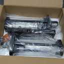 LETRY 2-Pack Outdoor Wall Lights, Porch Lights, Waterproof Outdoor Wall Sconce Lanterns, Exterior Lighting Fixtures Matte Black with Clear Glass Shade for House Patio Garage Doorway Entryway (11in)